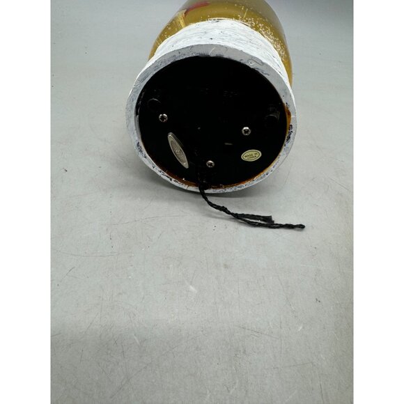 CHristmas Snowman Winter Scene Snow Globe White Base & Glitter Accents READ - Picture 6 of 7